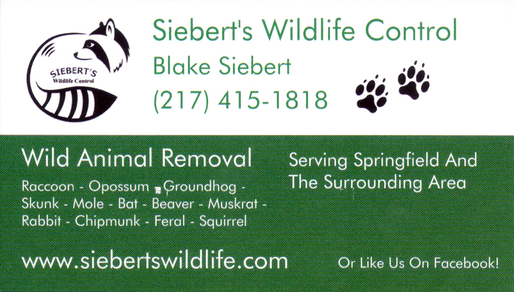 Siebert Animal Control Bus Card