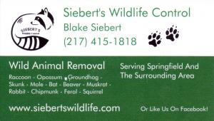 Siebert Animal Control Bus Card